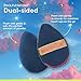 Beautyblender® | Stardust 2-Piece Beauty Blender Blend and Bake Set, Original Pink Makeup Sponge and Limited Edition Power Pocket Puff