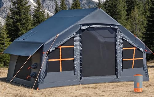 Inflatable Tents for Camping with Electric Air Pump...