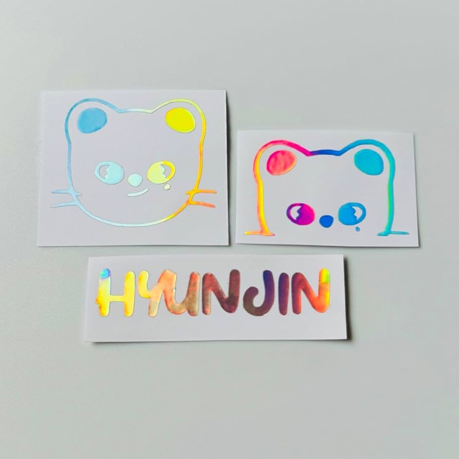 Amazon.co.jp: StrayKids スキズ ペンライト ステッカー ヒョンジン