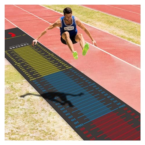 Tapis de mesure du saut antidérapant pour éviter les glissades lors des entraînements