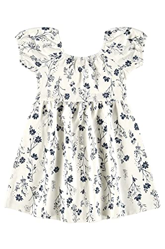 Vestido Manga Bufante Infantil, Quimby, Meninas, Branco, 06