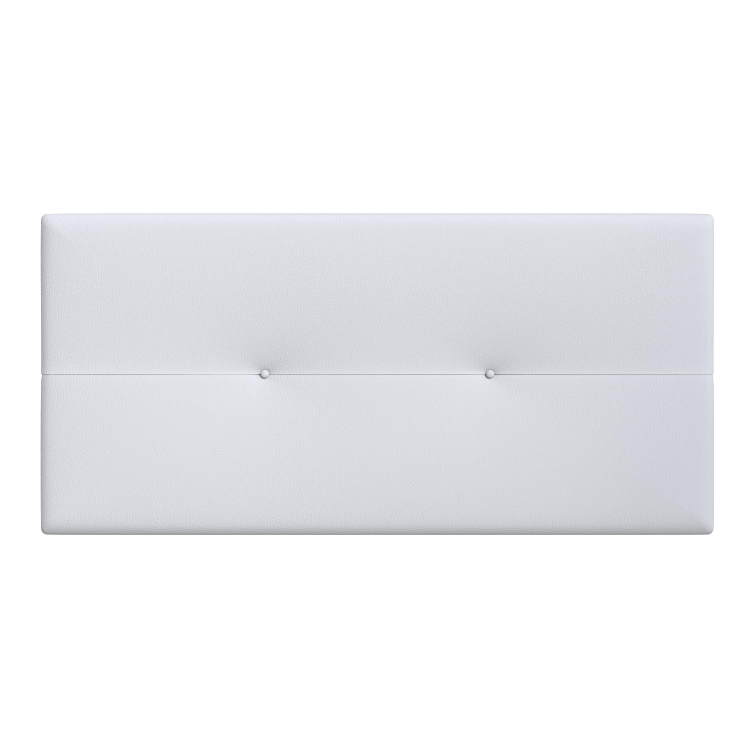 LA WEB DEL COLCHON Cabecero tapizado Julie para Cama de 105 (115 x 55 cms) Blanco