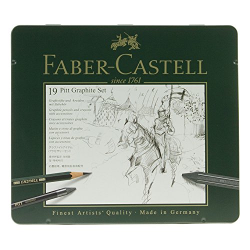 Set Faber-Castell 19 piezas lápices grafito miniatura 2