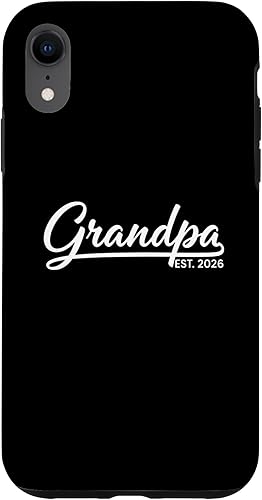 Parent - Promoted to Grandpa Est. 2026 Announcement Case for iPhone XR
