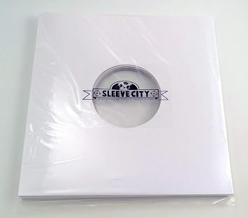 10 Inch Die-Cut White Jackets 5 Pack