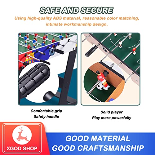 NOALED Kickertisch klappbar 47'', Tischfußballspiel Multispiel, Tischfußballspiel, Kombinationsspieltische für Spielzimmer, Spielhallen, Bars, Partys, – Bild 7