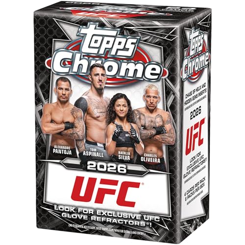 2026 Topps Chrome UFC - Factory Sealed - Value Box