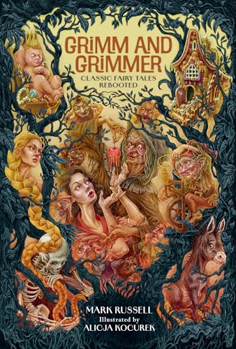Cover of Grimm and Grimmer: Classic Fairy Tales Rebooted