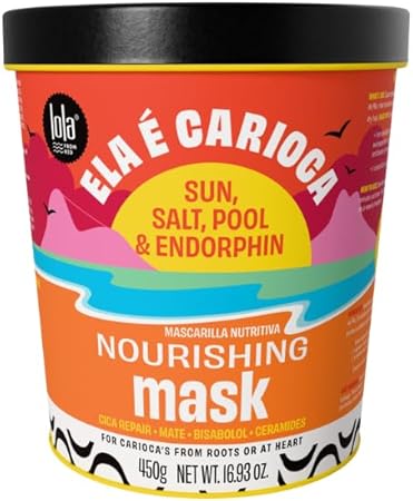 Ela é Carioca Máscara Hidronutritiva Sol e Mar 450g, Lola Cosmetics