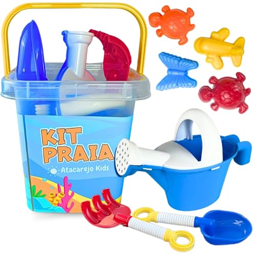 Kit Baldinho de Praia com Regador Acessórios Brinquedo Infantil C...