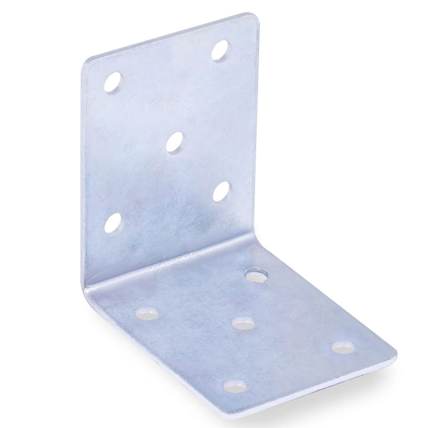 Badem10 Mobilya Dolap Köşe Bağlantı Sabitleme L Demir Gönye 50x50x40 mm (10 ADET)