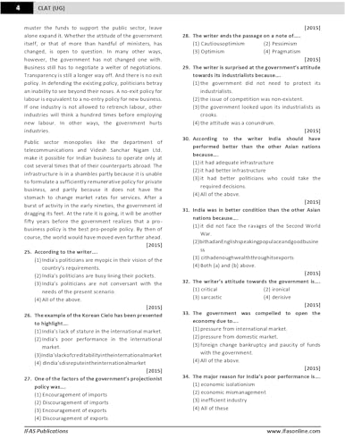 Image of CLAT Books for Preparation 2027 | 11 Years (2015-2025) Previous Year Solved Papers with Detailed Solutions | Topicwise PYQ Book for CLAT UG & all Law Entrance Exams | IFAS