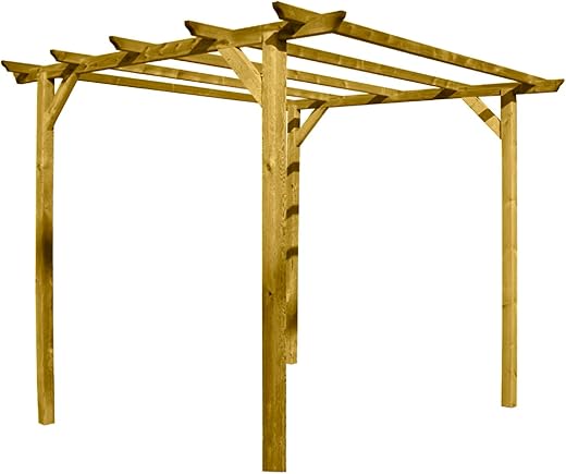 Papillon Pergolato Papillon, 3 x 3 m, in legno, 4 pali