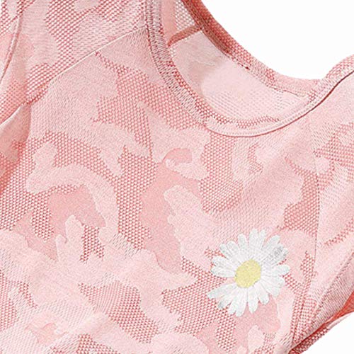 Image of Girls Short Sets with Athletic Shorts and Workout Tops Quick Dry Athletic Clothing Sets 6-13 Years
