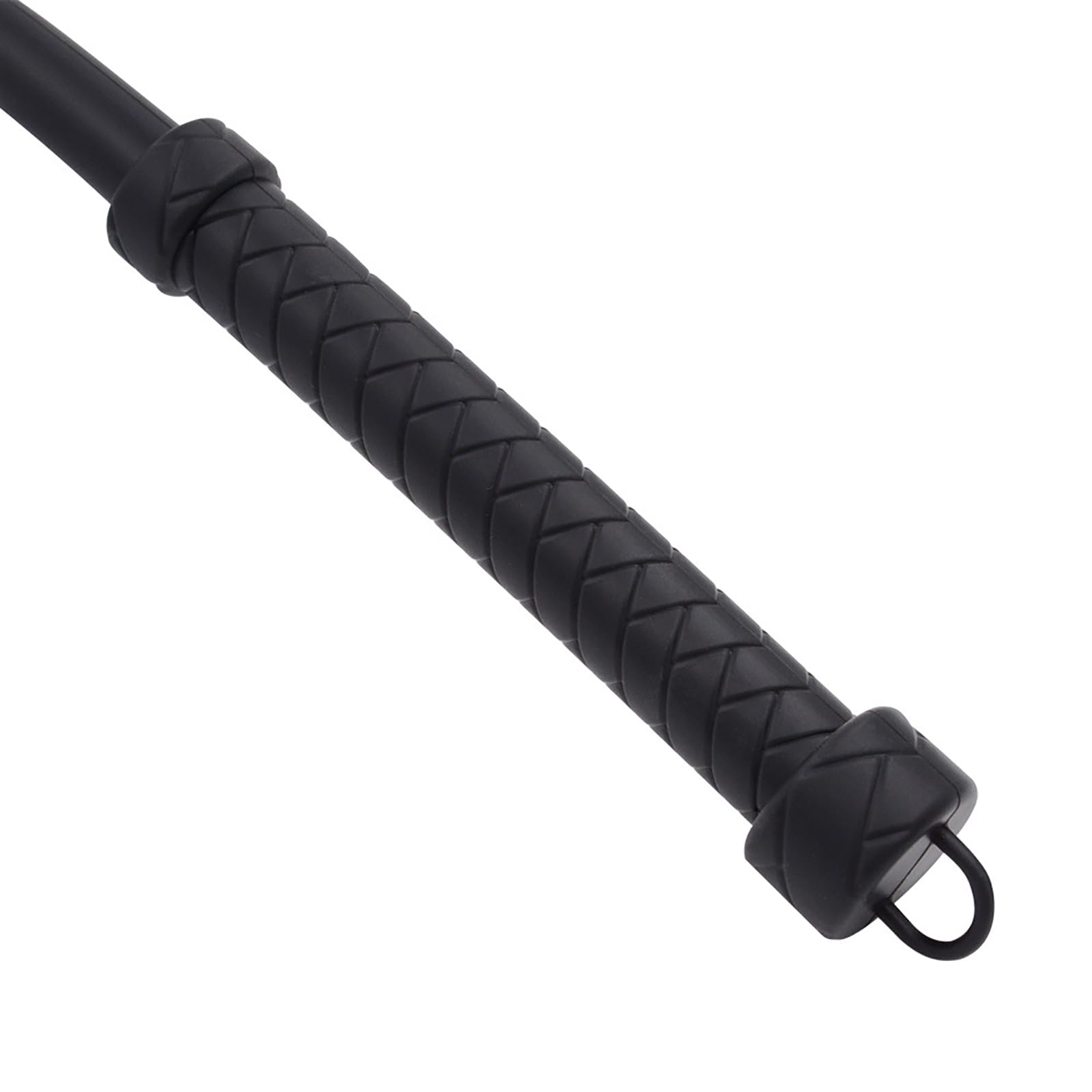 Frustino Sadomaso in Silicone, Frusta Sesso Morbido per SM Giochi Sessuali Adulti Bondage Flogger Massaggio Sculacciata per Coppie Cosplay Giocattoli Sessuali (Black)