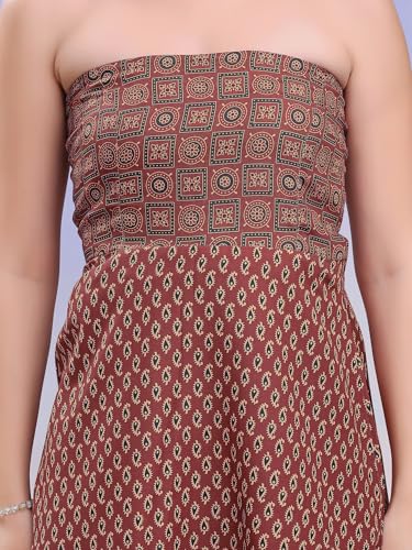 Image of PURVAJA Women's Off Shoulder Cotton Blend Dress