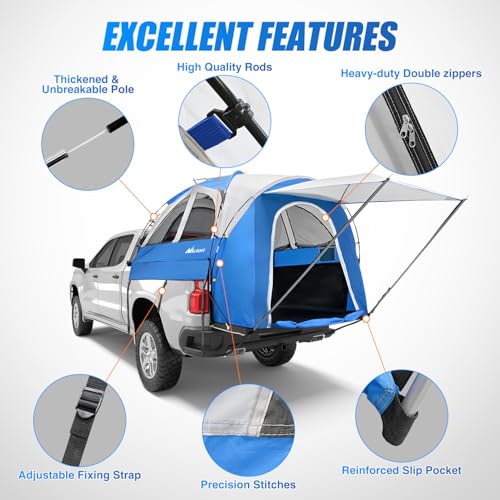 Nilight Truck Bed Tent with Awning