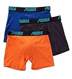 PUMA Men's 3 Pack Tech Boxer Brief
