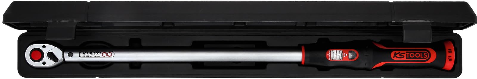 KS Tools 516.9082 1/2" INFINITOOL Ratschen-Drehmomentschlüssel, 80-420 Nm