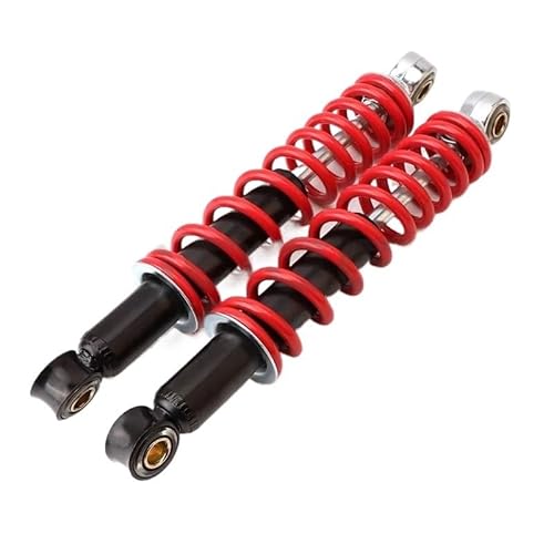 250mm フロントショックアブソーバー 6mm スプリング 50cc-125cc ATV ゴーカート ダートピットバイク改造パーツ用 バイク 用 油圧 リアショック(2 pcs)