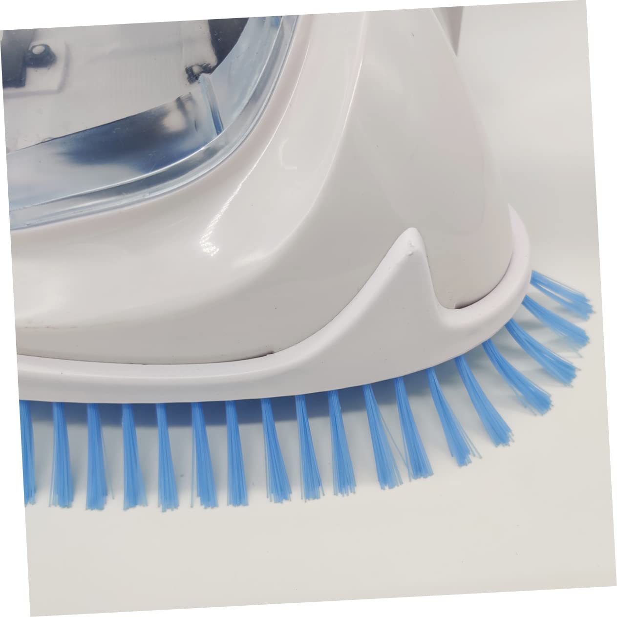 Cepillo para Aspiradora de Piscina Cubierta Transparente, Blanco