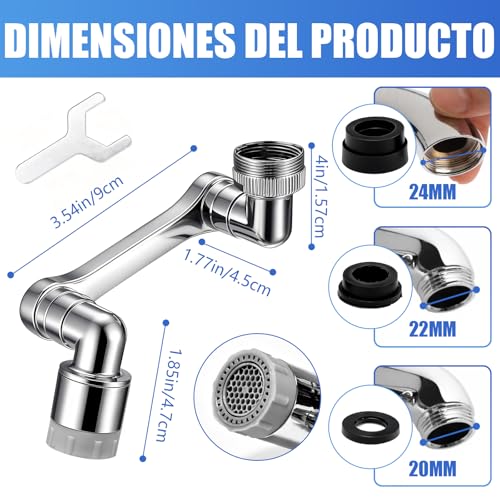 Conector flexible para lavabo 11 Imagen adicional