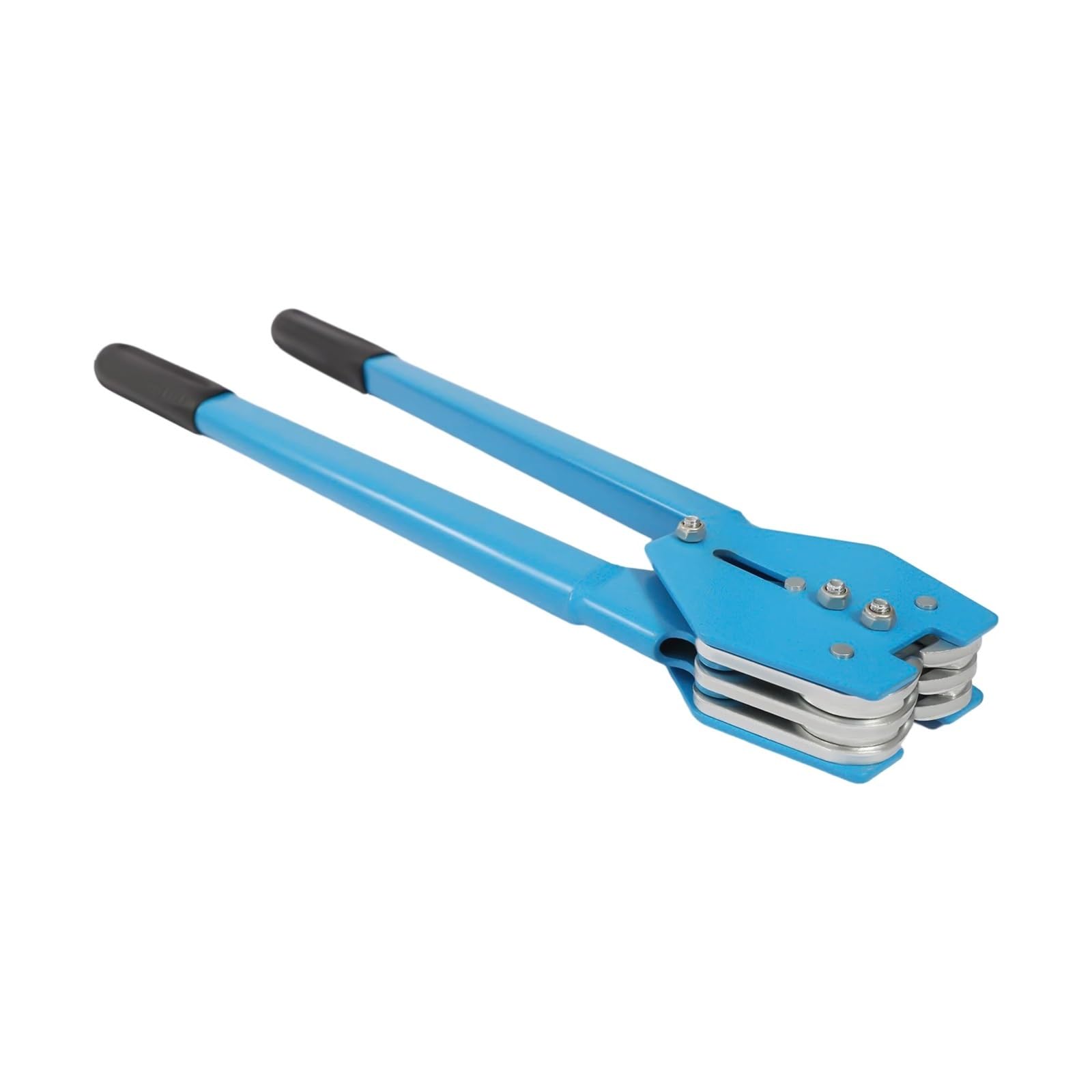 JVDDI Pallet Baler Set Packaging Strapping Banding Kit Tensioner Tool Sealer Metal Seals 1000N