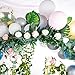 4 Packs 6.2 Feet Artificial Silver Dollar Eucalyptus Leaves Garland With Willow Vines Twigs Leaves String for Doorways Greenery Table Runner Indoor Outdoor