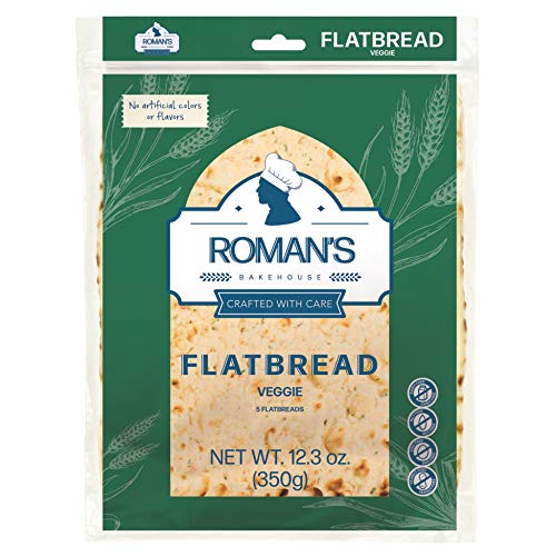 Roman's Bakehouse Flatbread Veggie, 350g