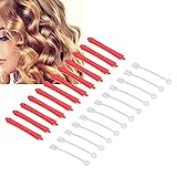12-Piece Plastic Perm Rods Set - Cold Wave Curling Rods for Professional Use, for Hairdresser Styling, Salon Essentials, Styling Tools, Beauty Supplies