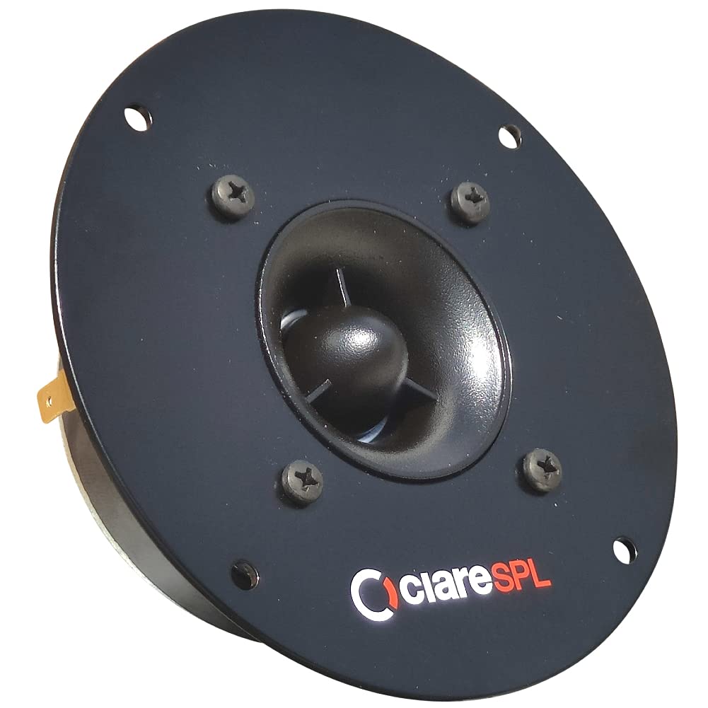 1 CIARE CT267 CT 267 hochtöner schwarz 5" 13 cm 130 mm Durchmesser 150 watt rms 300 watt max impedanz 4 ohm 105 db spl Auto, 1 stück + kondensator und 5 kostenlose Aufkleber