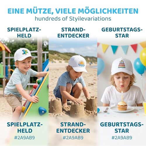 Toyvian 20 Stück Trucker Bastelzubehör Kappe Dekorativ Herstellung Kind Casquette Malerei Karneval Eltern-Kind Kinder Unvollendet Für Bemalte Hüte Outdoor Polyester Weiß Jugendhut Ostern