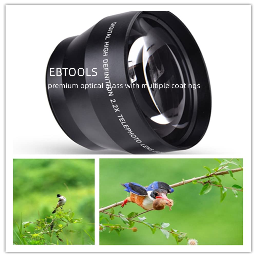 Telekonverter Kamera Telekonverter Linse 67Mm Kamera Lens Extender 67Mm 2.2X Teleconverter Teleobjektiv Universal Für SLR-Kameras Und Digitalkameras