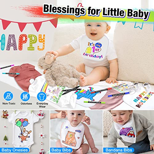 Kerifi BXL-US-22036 Dual Tip Fabric Markers Permanent thumb #2