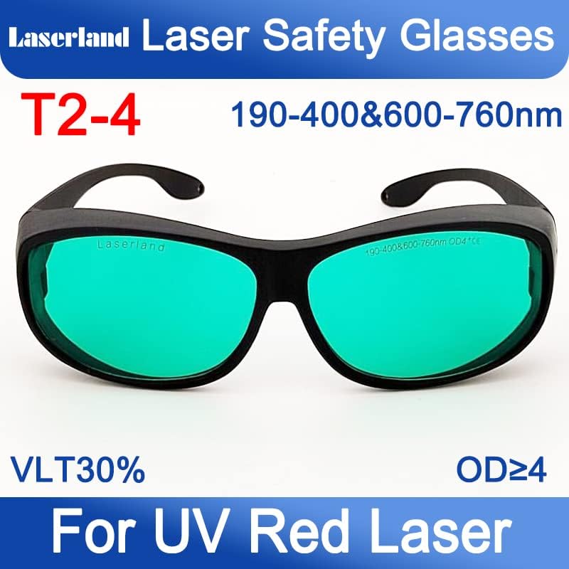 Miniatura 6 de 650nm 638nm gafas protectoras rojas de seguridad láser LED para como terapia de luz roja