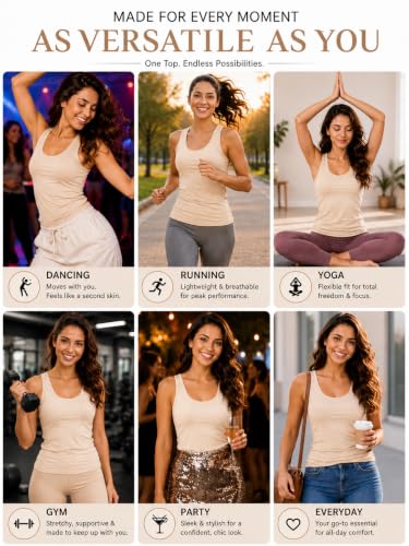 Image of SONA Women's Solid Regular Fit Camisole & Tank top