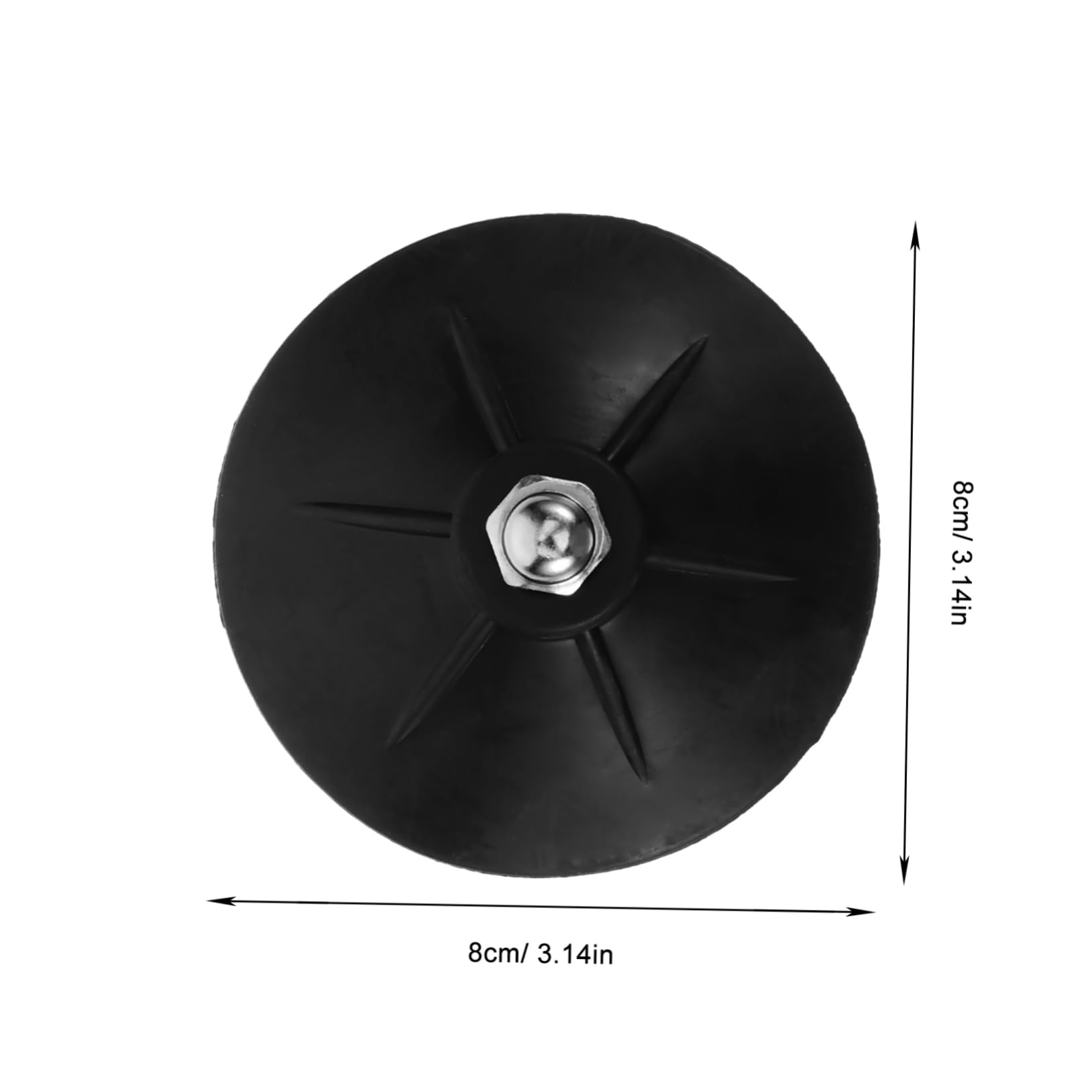 GRIRIW 6Pcs Suction Cups for Base Sturdy Freestanding Sandbag Accessories Secure and Stable Support for Training Easy Installation Reliable Stability