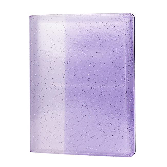 Image of ZENKO 64 Pockets Photo Album for Fujifilm Instant Mini 13 /12 /11 /9 /8 /SE /41 /99 /Evo /Liplay Instant Camera /Mini Link Printer, Polaroid Snap Touch Mint Zip Instant Camera Printer-Shiny Lilac Purple