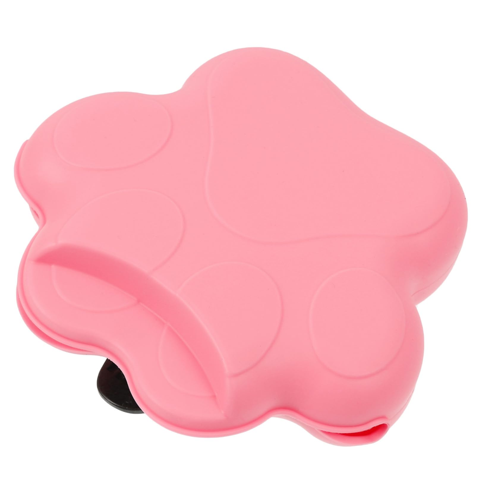 BESPORTBLE 1 Pc Paquete De Bocadillos Para Mascotas Recipiente Para Comida Para Perros Bolsa De Golosinas Para Perros De Silicona Suministro De Mascotas Envase Exterior Rosa Gel De Sílice