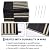 Garvee Waterproof Outdoor Rug 5x8, Checkered Foldable Plastic Straw Patio Camping Rug, Outdoor RV Carpet for Deck Camper Porch Balcony Backyard Picnic Beach Black and Brown