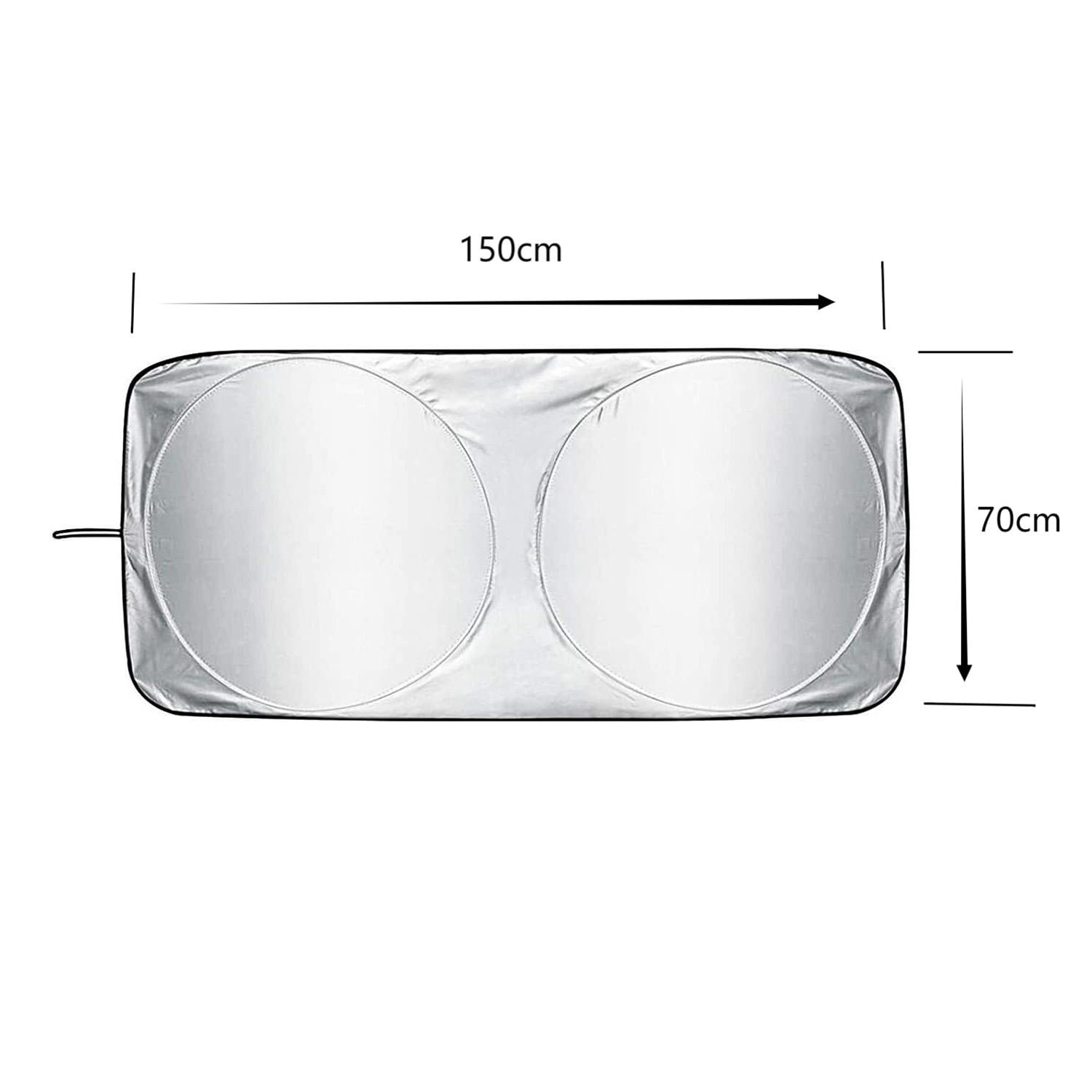Parasole Parabrezza BLAZBLOCK Per Subaru Forester 2019-2021 Con EyeSight - Tapparelle Riflettenti Anticalore E Antigelo - 4
