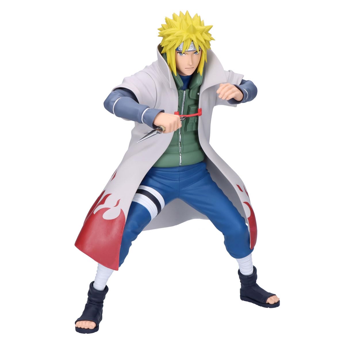 Banpresto BP29497P Minato Namikaze Naruto Shippuden Action Figure, Grandista 23 cm, Multicolor, Collectible Figure, Optimal for Anime Fans