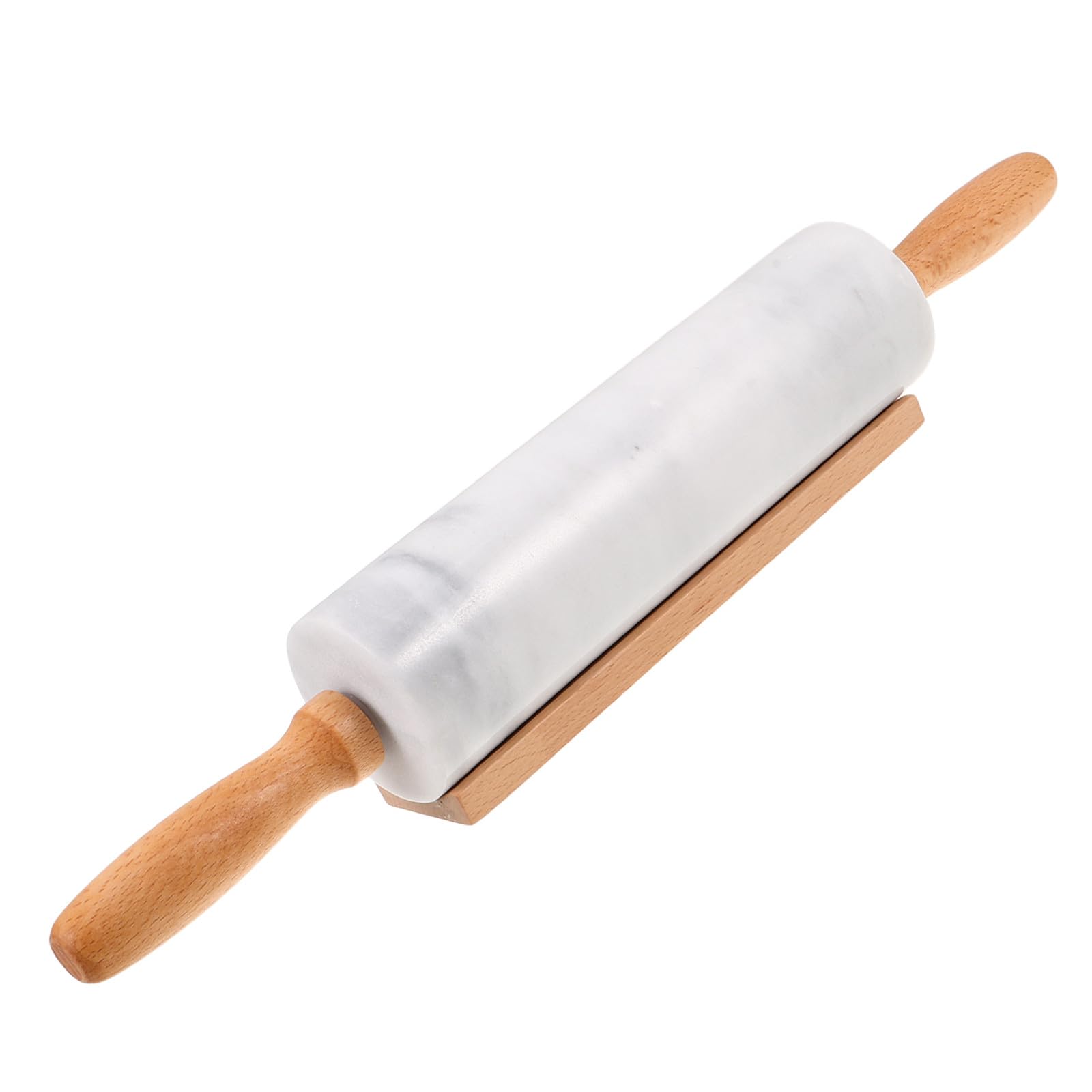 INOOMP 3piezas Rodillo de Mármol para Repostería Pequeño Mango Apto para Masa de Fondant y Hornear Utensilios de Cocina