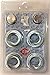 KIT TAPONES RADIADOR Ø42 ZINC 1" x 1/2" (3)