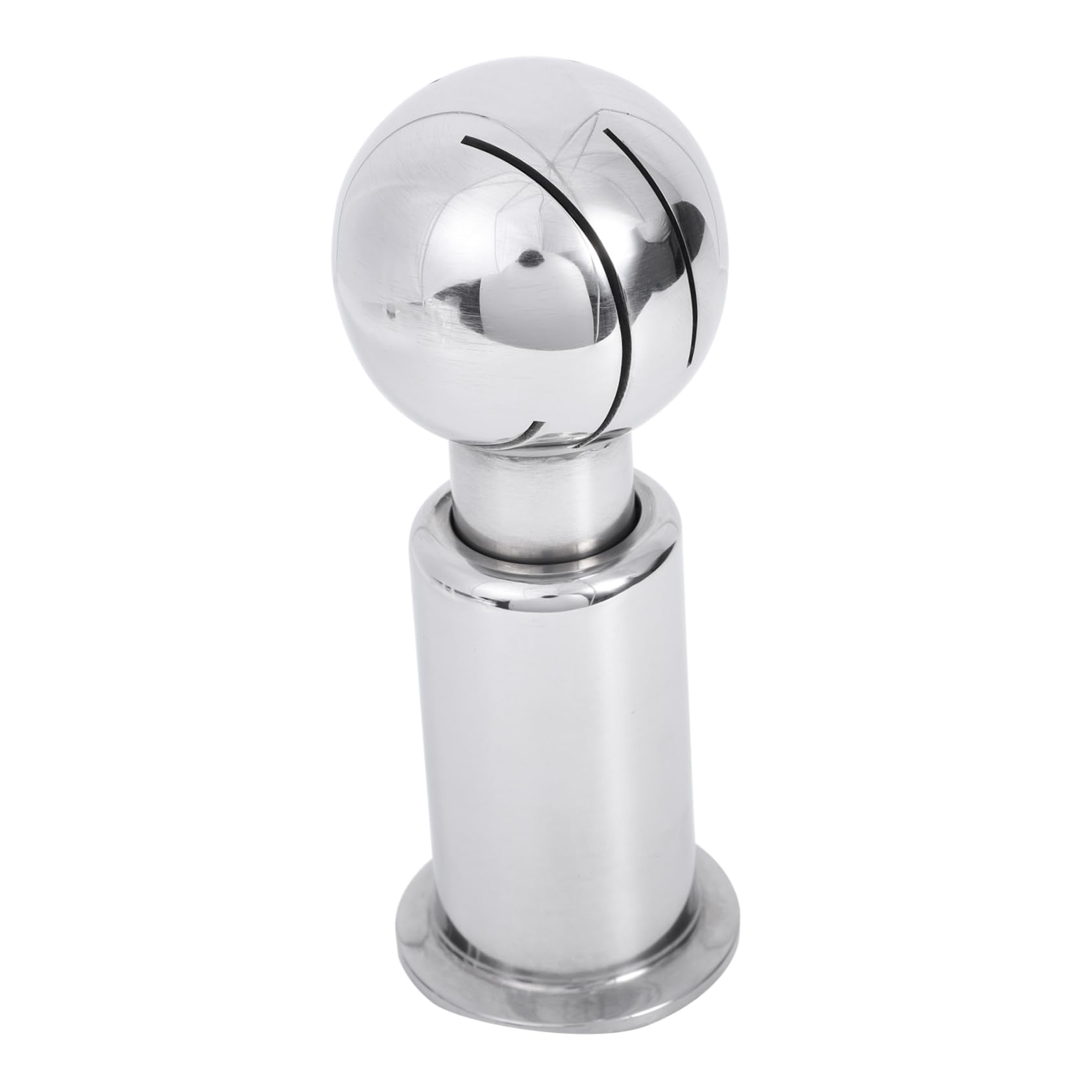 MAGICLULU 360grado Bola Rociadora Giratoria de Grados para Limpieza de Tanques Herramienta de Limpieza Material de Acero Inoxidable de Sanitarios