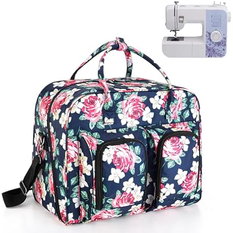 Teamoy Portable Sewing Machine Carrying Case Cover