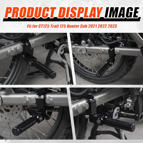 Image of CHANGCHENG Motorcycle Rear Foot Pegs Passenger Peg for CT125