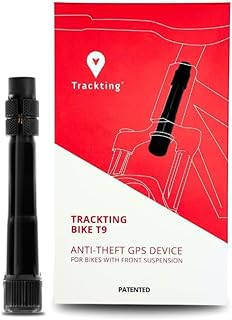Trackting Bike T9 Antifurto Bici Gps Tracker con Sim e Canone Annuale | Tracker Gps Ebike e Mtb con Sensore di movimento, Batteria Ricaricabile, Monitoraggio in Tempo Reale in Caso di Furto