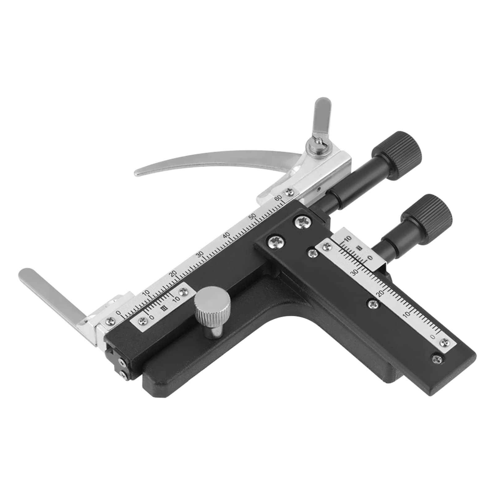Tout Neuf et de Platine Mobile de Microscope, Pied à Coulisse Mécanique Amovible Professionnel X, Y avec échelle pour Le Remplacement du Microscope