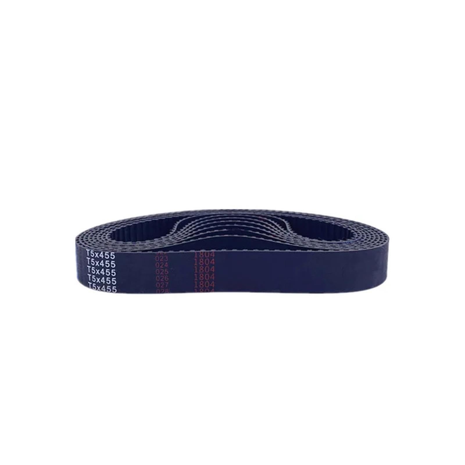 Correa dentada caucho T5 bucle cerrado paso 5 mm